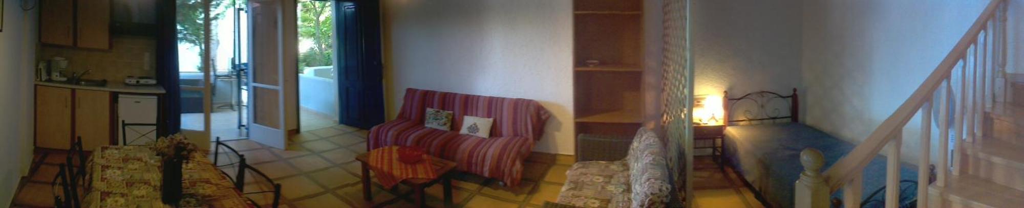 9 Musses Hotel Apartments Skala Mistegnon 部屋 写真