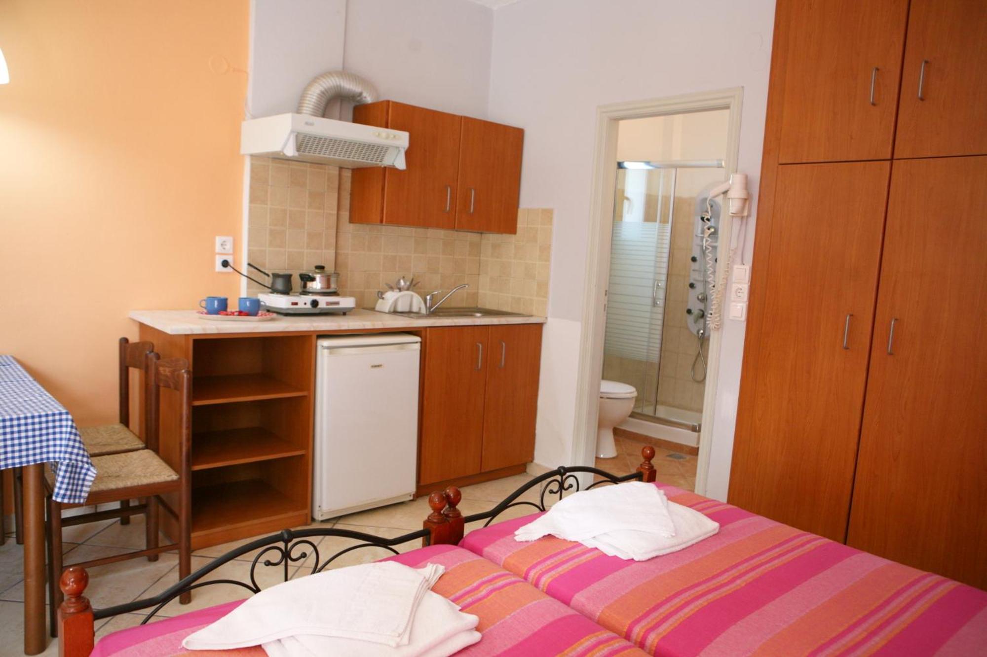 9 Musses Hotel Apartments Skala Mistegnon 部屋 写真